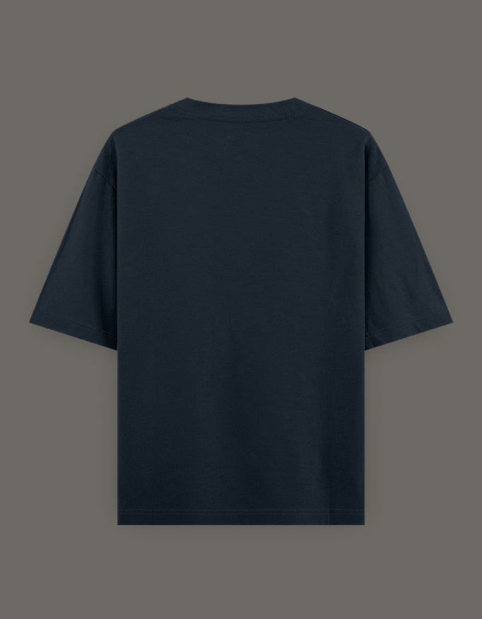SkyBi Shirts Oversized T-Shirt 240 GSM Heavyweight Cotton - SkyBi Shirts