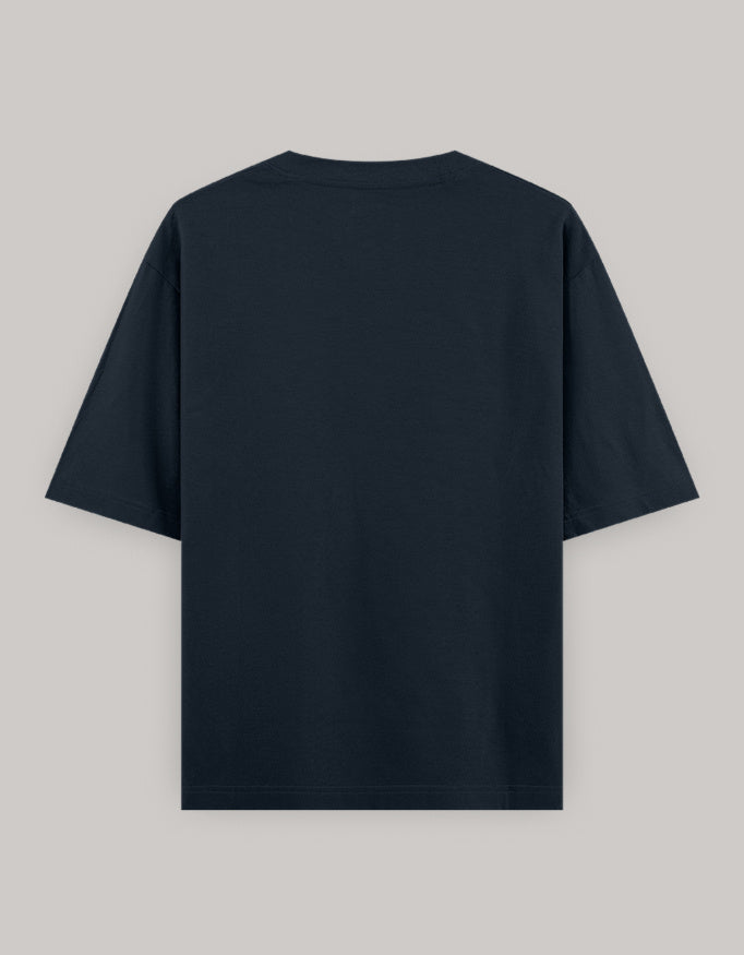 SkyBi Shirts Oversized T-Shirt 240 GSM Heavyweight Cotton - SkyBi Shirts