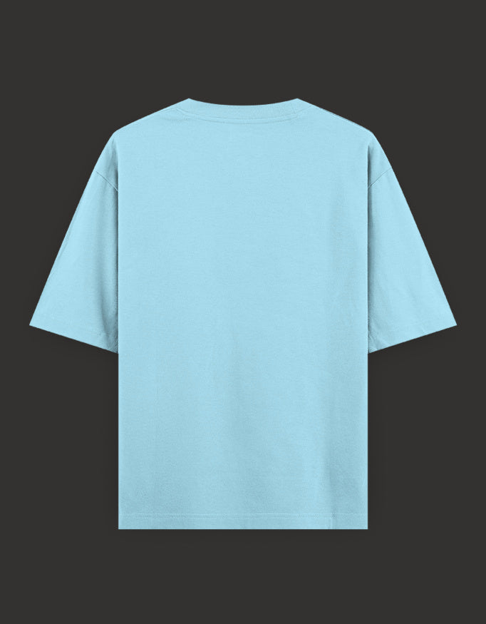 SkyBi Shirts Oversized T-Shirt 240 GSM Heavyweight Cotton - SkyBi Shirts