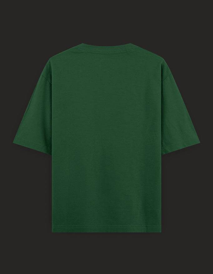 SkyBi Shirts Oversized Embroidery T-Shirt 240 GSM Heavyweight Cotton - SkyBi Shirts