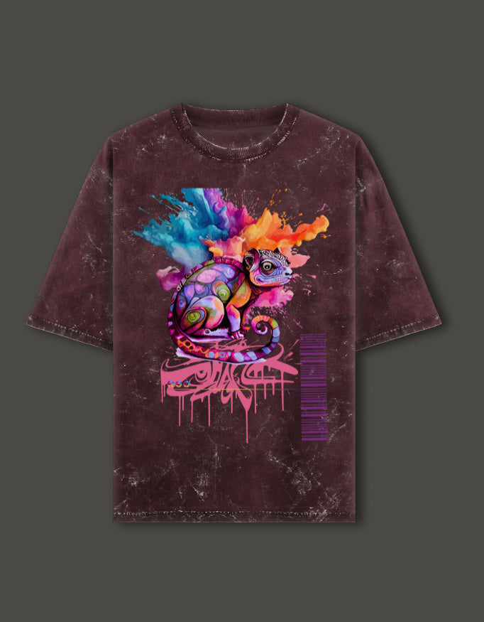 SkyBi Shirts Oversized T-Shirt 240 GSM Heavyweight Cotton - SkyBi Shirts