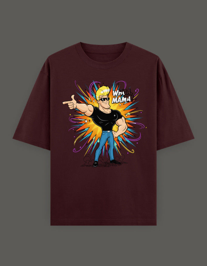 SkyBi Shirts Oversized T-Shirt 240 GSM Heavyweight Cotton - SkyBi Shirts