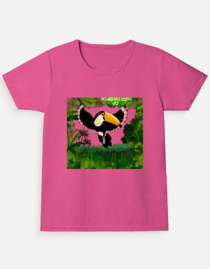 Girl's Crew Neck T-Shirt - SkyBi Shirts