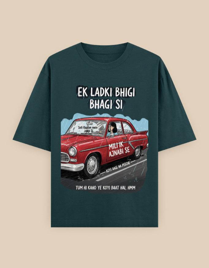 SkyBi Oversized Kishore Kumar Edition T-Shirt with Pure Heavyweight Cotton - SkyBi Shirts