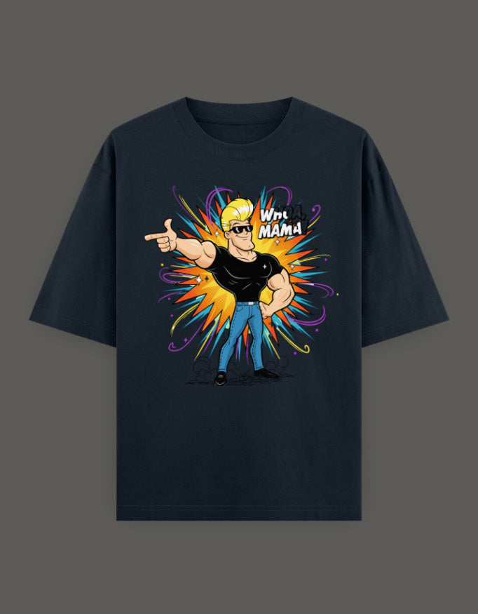 SkyBi Shirts Oversized T-Shirt 240 GSM Heavyweight Cotton - SkyBi Shirts