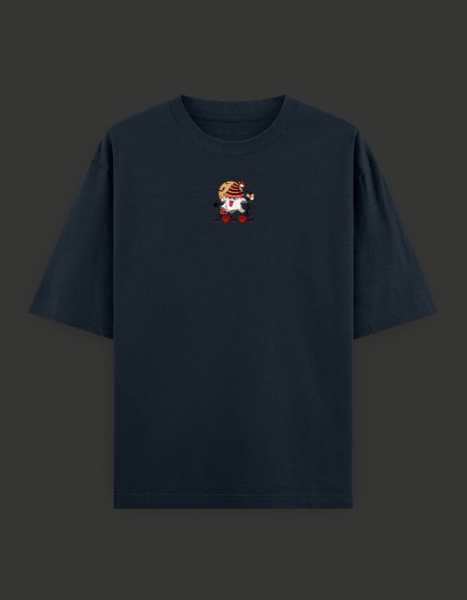 SkyBi Shirts Oversized T-Shirt 240 GSM Heavyweight Cotton - SkyBi Shirts