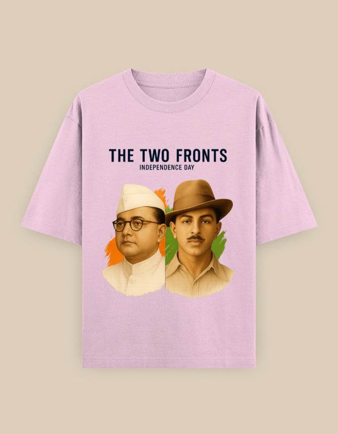 Independence Day '25 Oversized Tee | Tricolour Edition - SkyBi Shirts