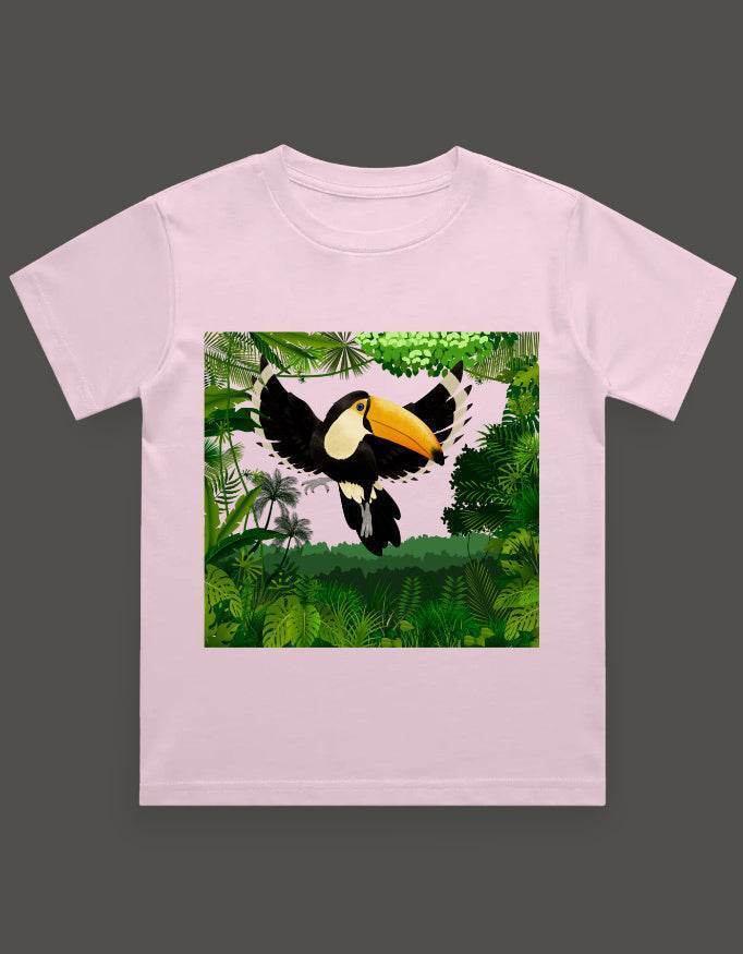 Boy's Crew Neck T-Shirt - SkyBi Shirts