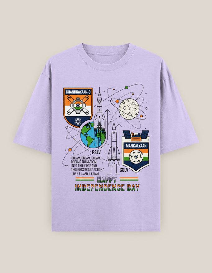 Independence Day '25 Oversized Tee | Tricolour Edition - SkyBi Shirts