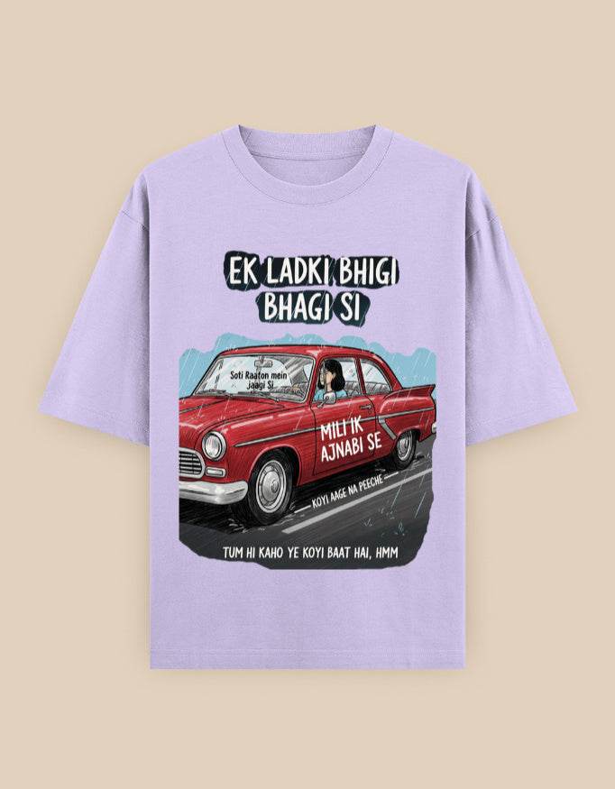 SkyBi Oversized Kishore Kumar Edition T-Shirt with Pure Heavyweight Cotton - SkyBi Shirts