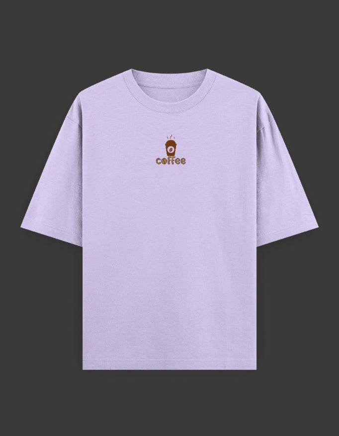 SkyBi Shirts Oversized Embroidery T-Shirt 240 GSM Heavyweight Cotton - SkyBi Shirts