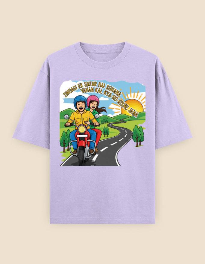 SkyBi Oversized Kishore Kumar Edition T-Shirt with Pure Heavyweight Cotton - SkyBi Shirts