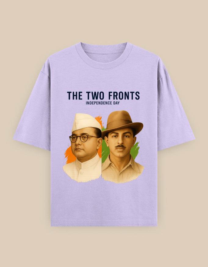 Independence Day '25 Oversized Tee | Tricolour Edition - SkyBi Shirts