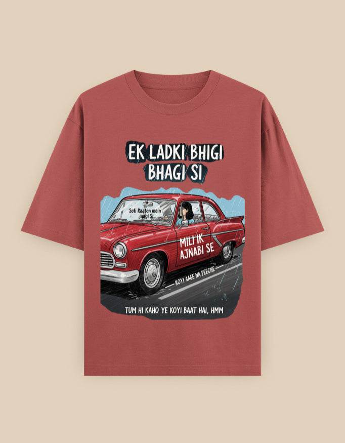 SkyBi Oversized Kishore Kumar Edition T-Shirt with Pure Heavyweight Cotton - SkyBi Shirts
