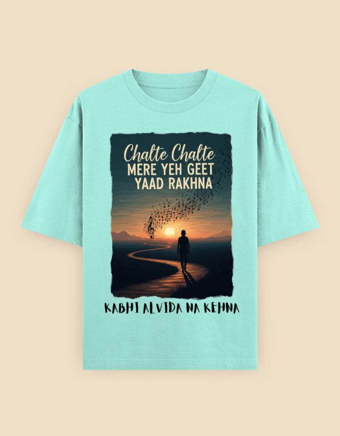 SkyBi Oversized Kishore Kumar Edition T-Shirt with Pure Heavyweight Cotton - SkyBi Shirts