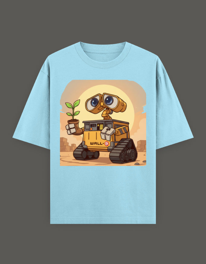 SkyBi Shirts Oversized T-Shirt 240 GSM Heavyweight Cotton - SkyBi Shirts