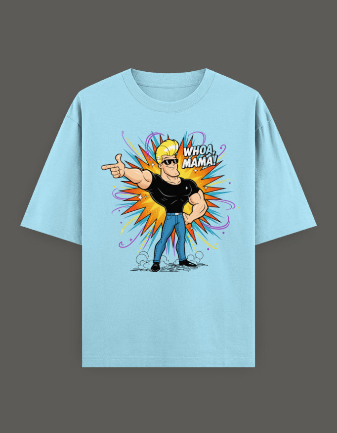 SkyBi Shirts Oversized T-Shirt 240 GSM Heavyweight Cotton - SkyBi Shirts