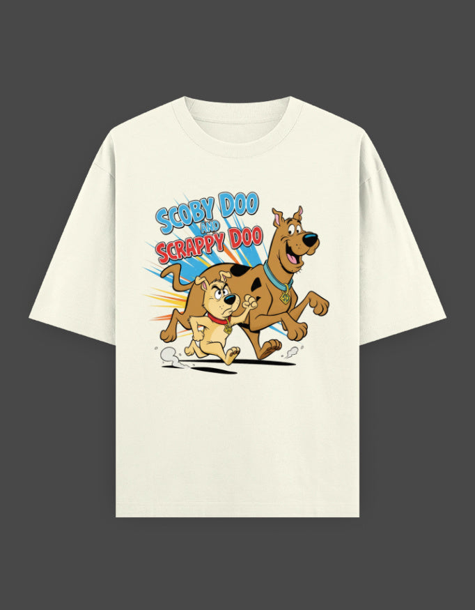 SkyBi Shirts Oversized T-Shirt 240 GSM Heavyweight Cotton - SkyBi Shirts