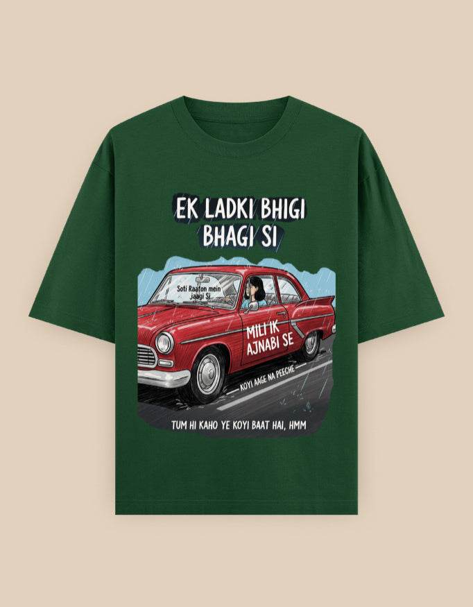 SkyBi Oversized Kishore Kumar Edition T-Shirt with Pure Heavyweight Cotton - SkyBi Shirts