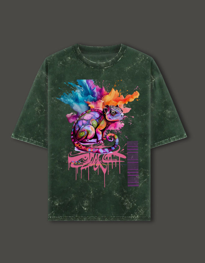 SkyBi Shirts Oversized T-Shirt 240 GSM Heavyweight Cotton - SkyBi Shirts