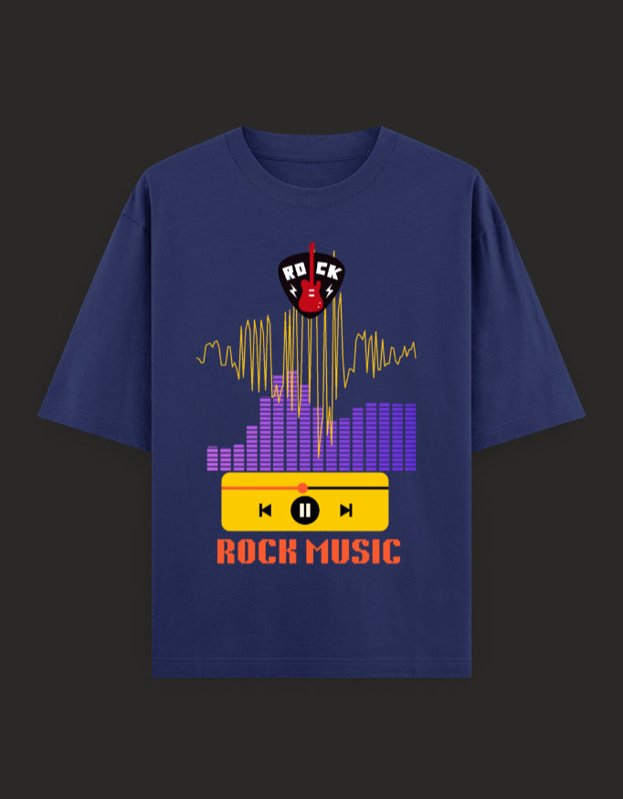 SkyBi Shirts Oversized T-Shirt 240 GSM Heavyweight Cotton - SkyBi Shirts