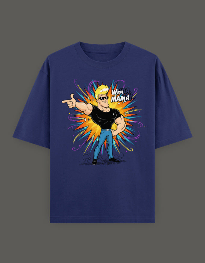 SkyBi Shirts Oversized T-Shirt 240 GSM Heavyweight Cotton - SkyBi Shirts