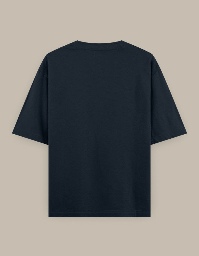 SkyBi Shirts Oversized T-Shirt 240 GSM Heavyweight Cotton - SkyBi Shirts
