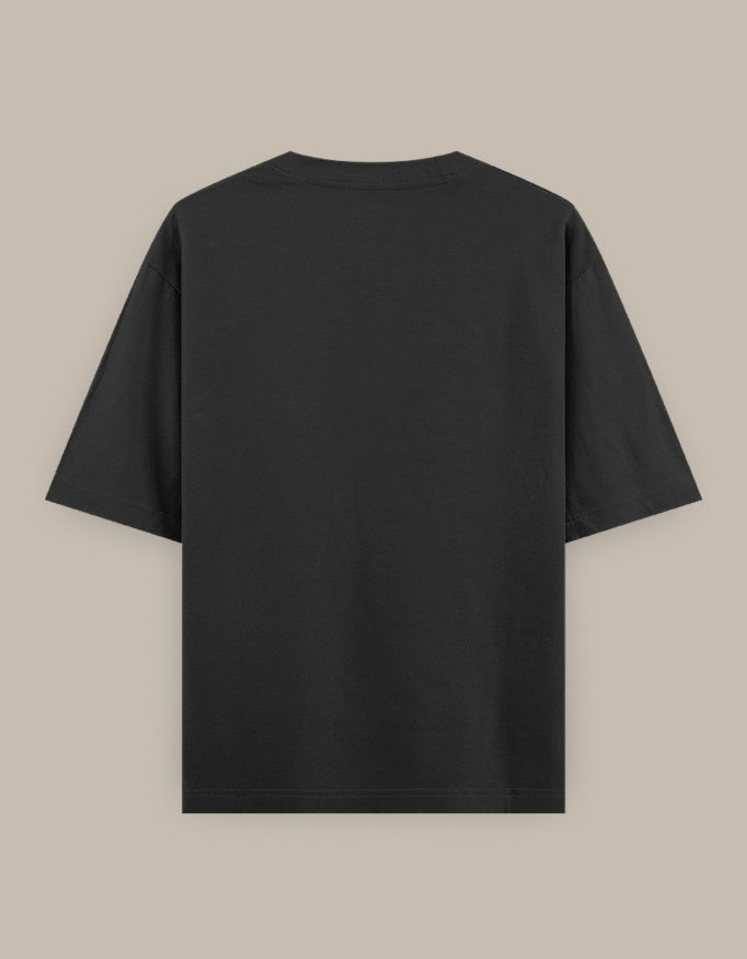 SkyBi Shirts Oversized T-Shirt 240 GSM Heavyweight Cotton - SkyBi Shirts