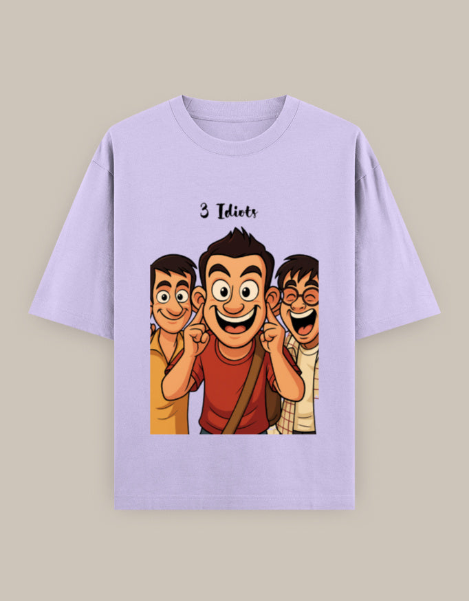 SkyBi Shirts Oversized T-Shirt 240 GSM Heavyweight Cotton - SkyBi Shirts