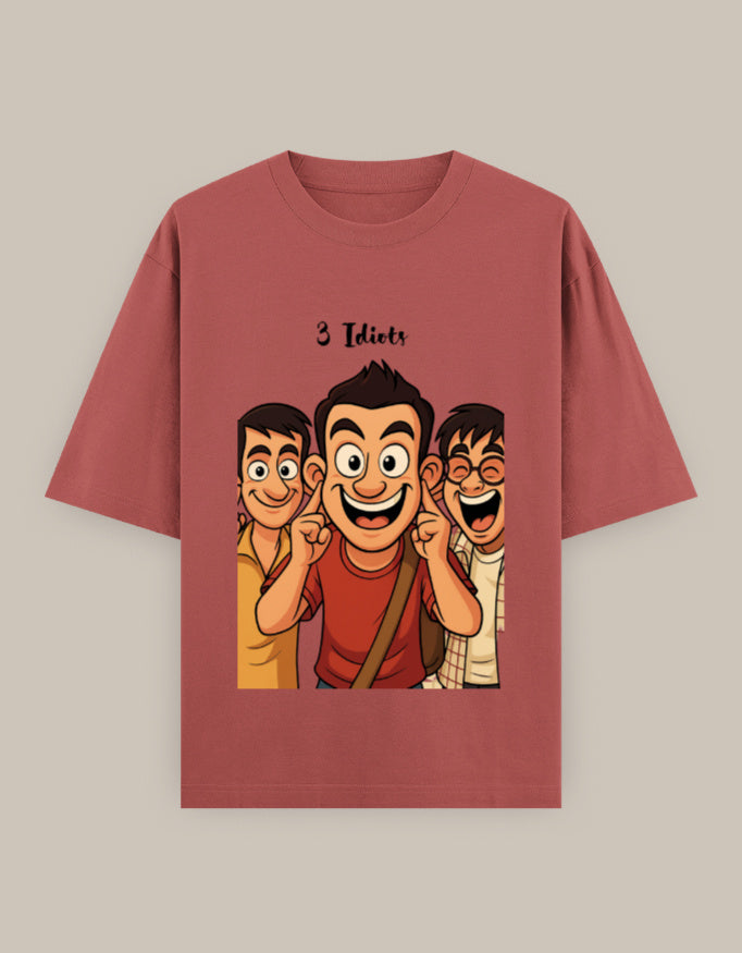 SkyBi Shirts Oversized T-Shirt 240 GSM Heavyweight Cotton - SkyBi Shirts