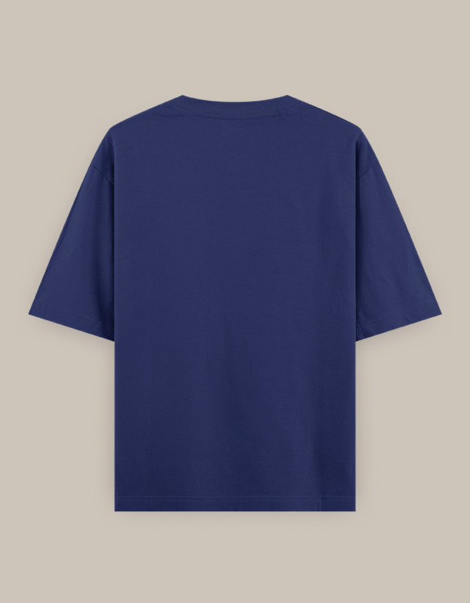 SkyBi Shirts Oversized T-Shirt 240 GSM Heavyweight Cotton - SkyBi Shirts