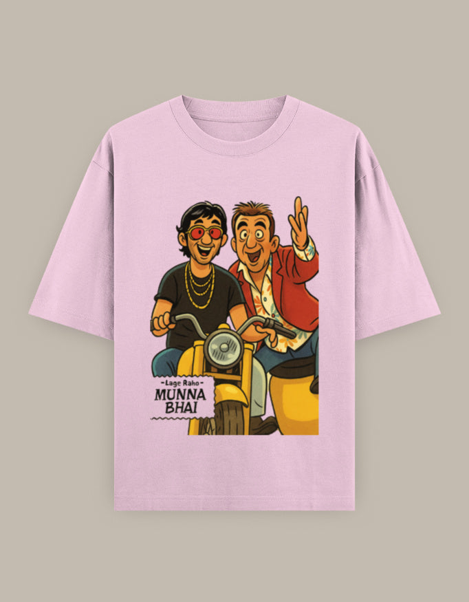 SkyBi Shirts Oversized T-Shirt 240 GSM Heavyweight Cotton - SkyBi Shirts