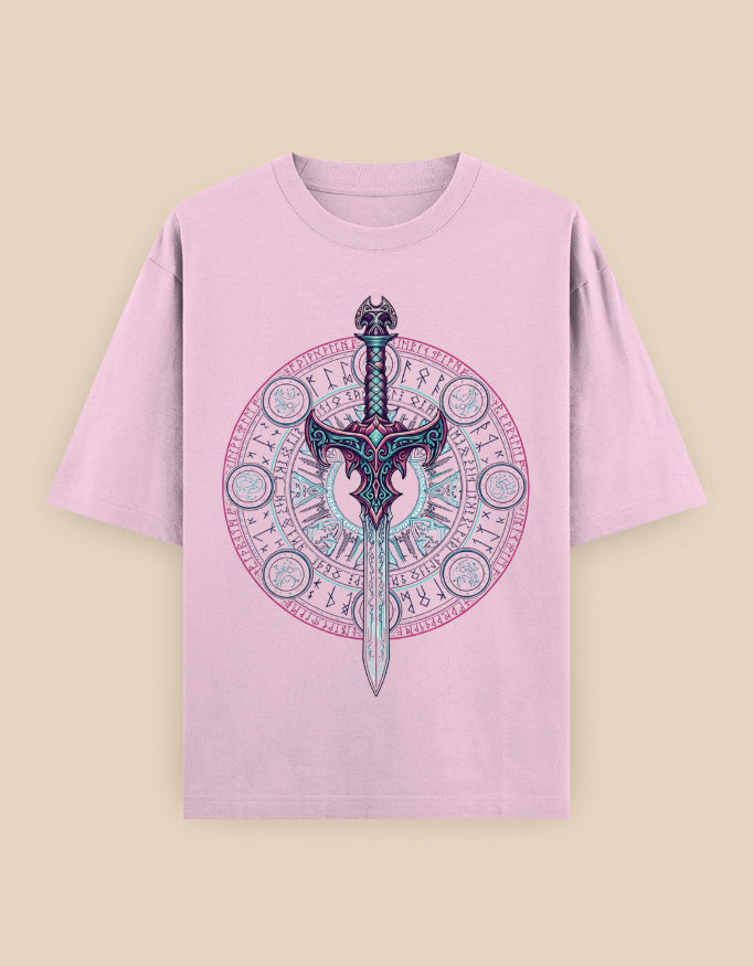 SkyBi Shirts Oversized T-Shirt 240 GSM Heavyweight Cotton - SkyBi Shirts