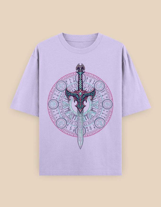 SkyBi Shirts Oversized T-Shirt 240 GSM Heavyweight Cotton - SkyBi Shirts