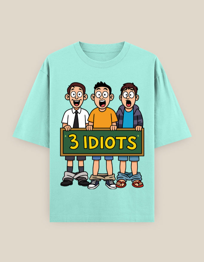 SkyBi Shirts Oversized T-Shirt 240 GSM Heavyweight Cotton - SkyBi Shirts