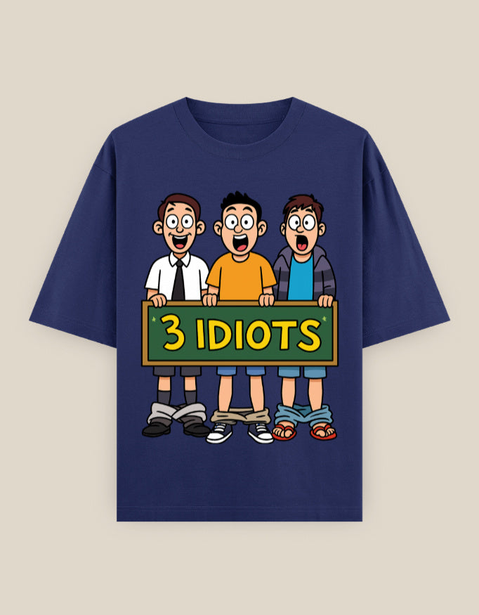 SkyBi Shirts Oversized T-Shirt 240 GSM Heavyweight Cotton - SkyBi Shirts