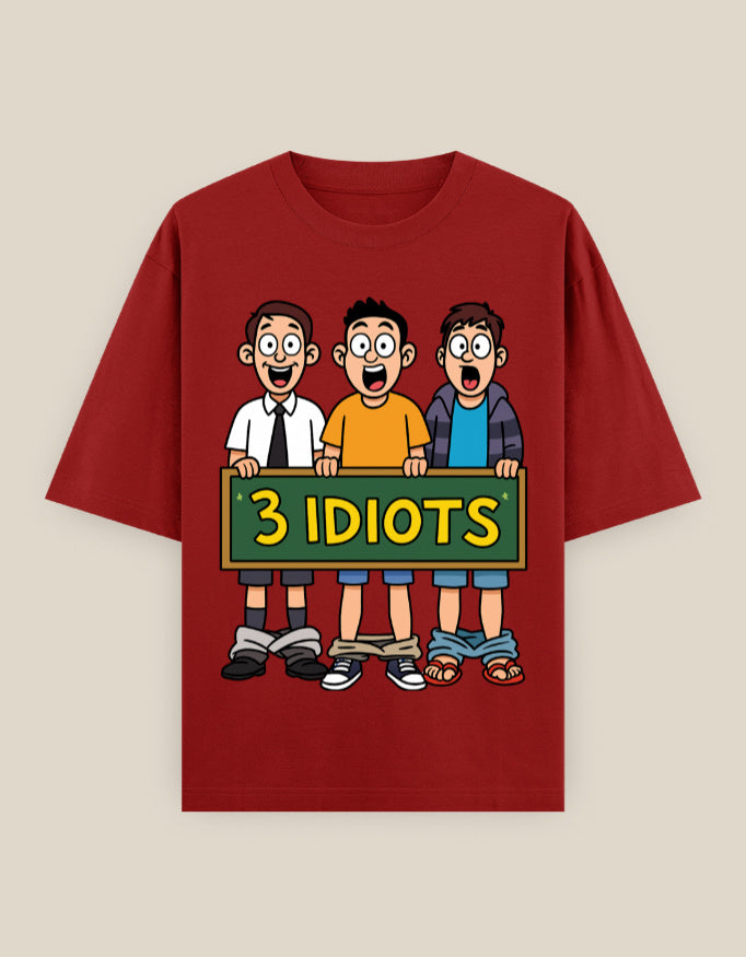 SkyBi Shirts Oversized T-Shirt 240 GSM Heavyweight Cotton - SkyBi Shirts