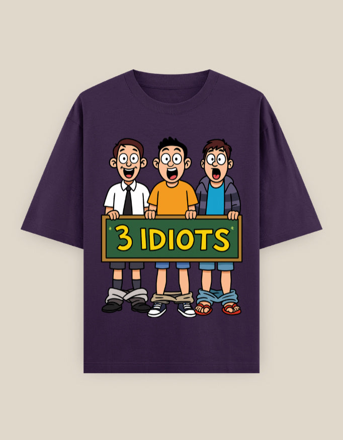 SkyBi Shirts Oversized T-Shirt 240 GSM Heavyweight Cotton - SkyBi Shirts