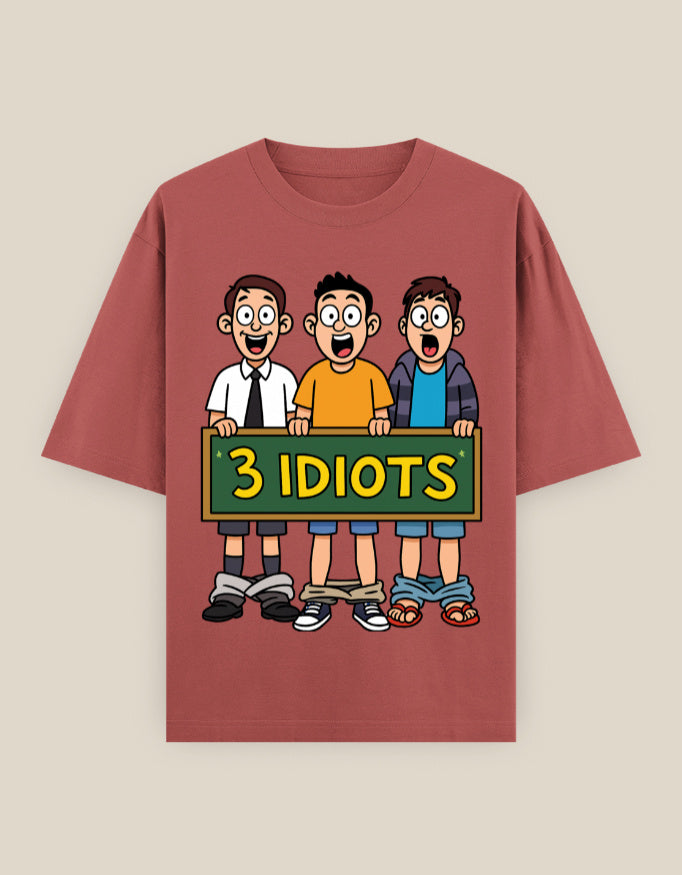 SkyBi Shirts Oversized T-Shirt 240 GSM Heavyweight Cotton - SkyBi Shirts