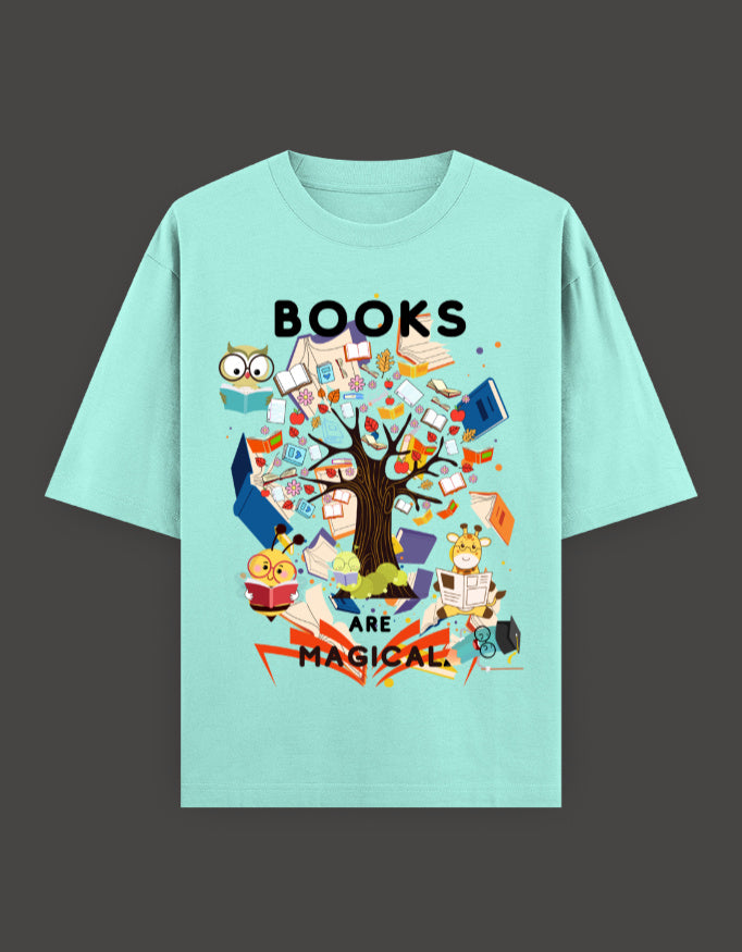 SkyBi Shirts Oversized T-Shirt 240 GSM Heavyweight Cotton - SkyBi Shirts