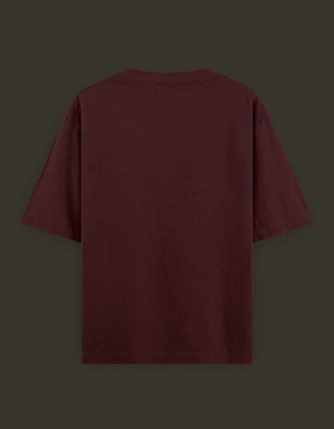 SkyBi Shirts Oversized T-Shirt 240 GSM Heavyweight Cotton - SkyBi Shirts