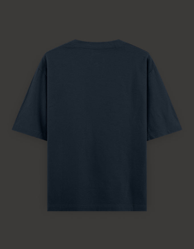 SkyBi Shirts Oversized T-Shirt 240 GSM Heavyweight Cotton - SkyBi Shirts