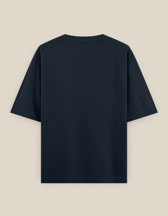 SkyBi Shirts Oversized T-Shirt 240 GSM Heavyweight Cotton - SkyBi Shirts
