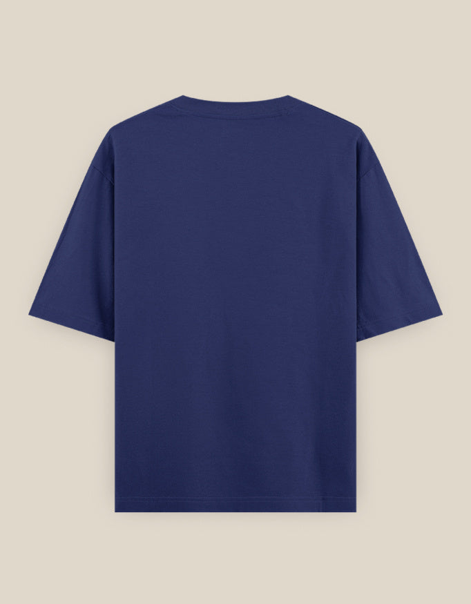 SkyBi Shirts Oversized T-Shirt 240 GSM Heavyweight Cotton - SkyBi Shirts