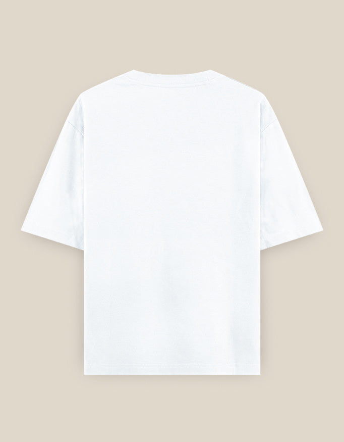 SkyBi Shirts Oversized T-Shirt 240 GSM Heavyweight Cotton - SkyBi Shirts