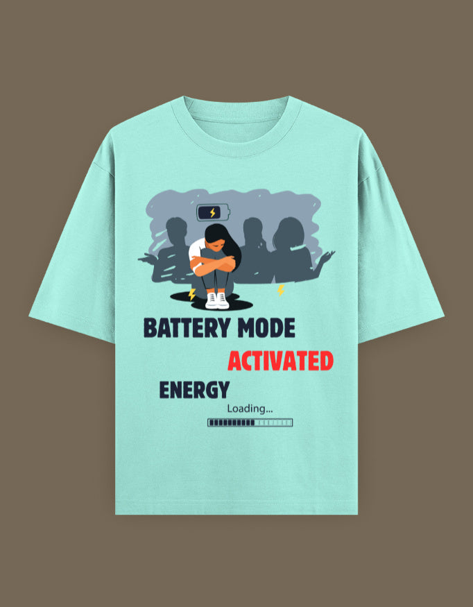 SkyBi Shirts Oversized T-Shirt 240 GSM Heavyweight Cotton - SkyBi Shirts