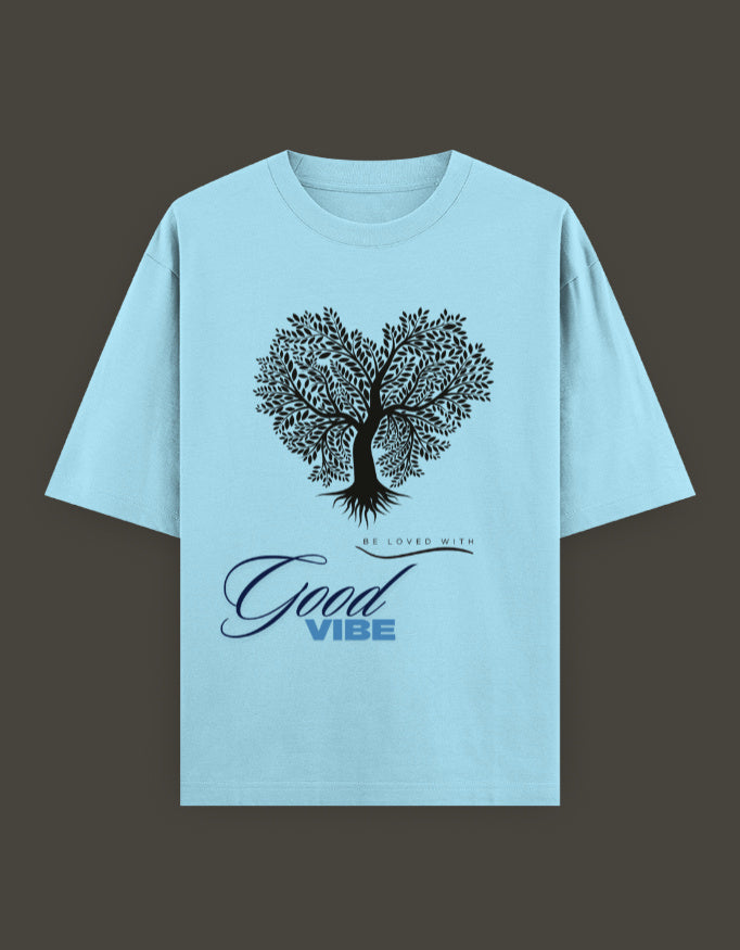 SkyBi Shirts Oversized T-Shirt 240 GSM Heavyweight Cotton - SkyBi Shirts