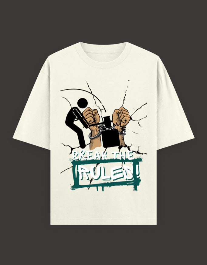 SkyBi Shirts Oversized T-Shirt 240 GSM Heavyweight Cotton - SkyBi Shirts