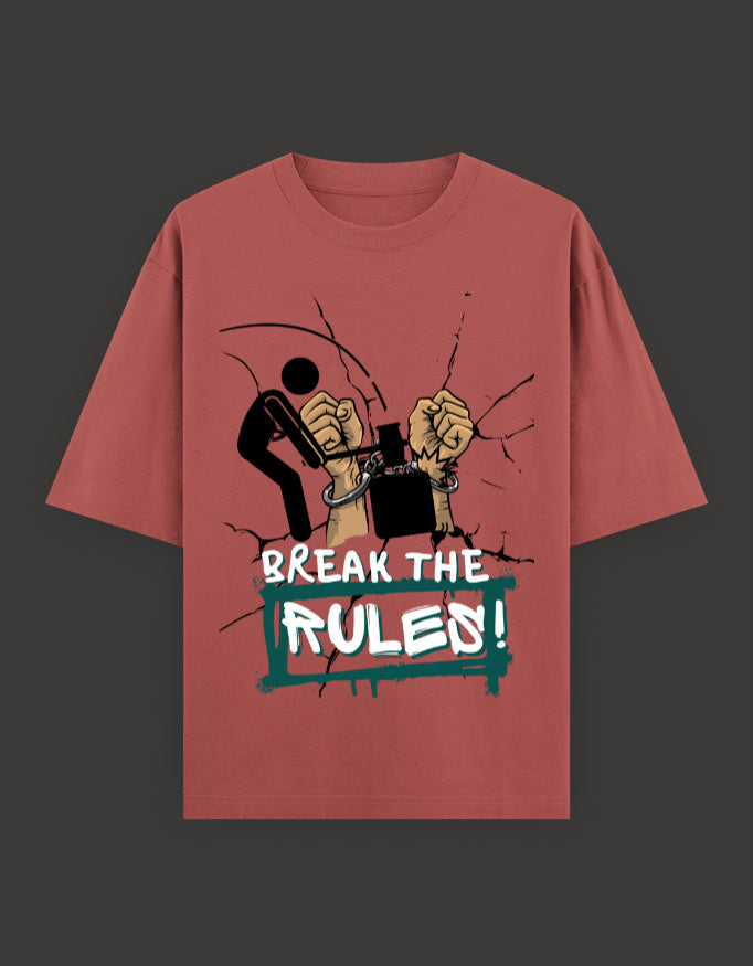 SkyBi Shirts Oversized T-Shirt 240 GSM Heavyweight Cotton - SkyBi Shirts