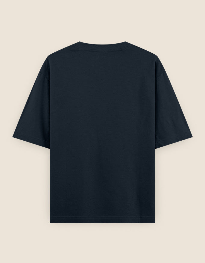 SkyBi Shirts Oversized T-Shirt 240 GSM Heavyweight Cotton - SkyBi Shirts